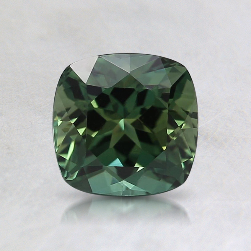5.8mm Unheated Teal Cushion Sapphire