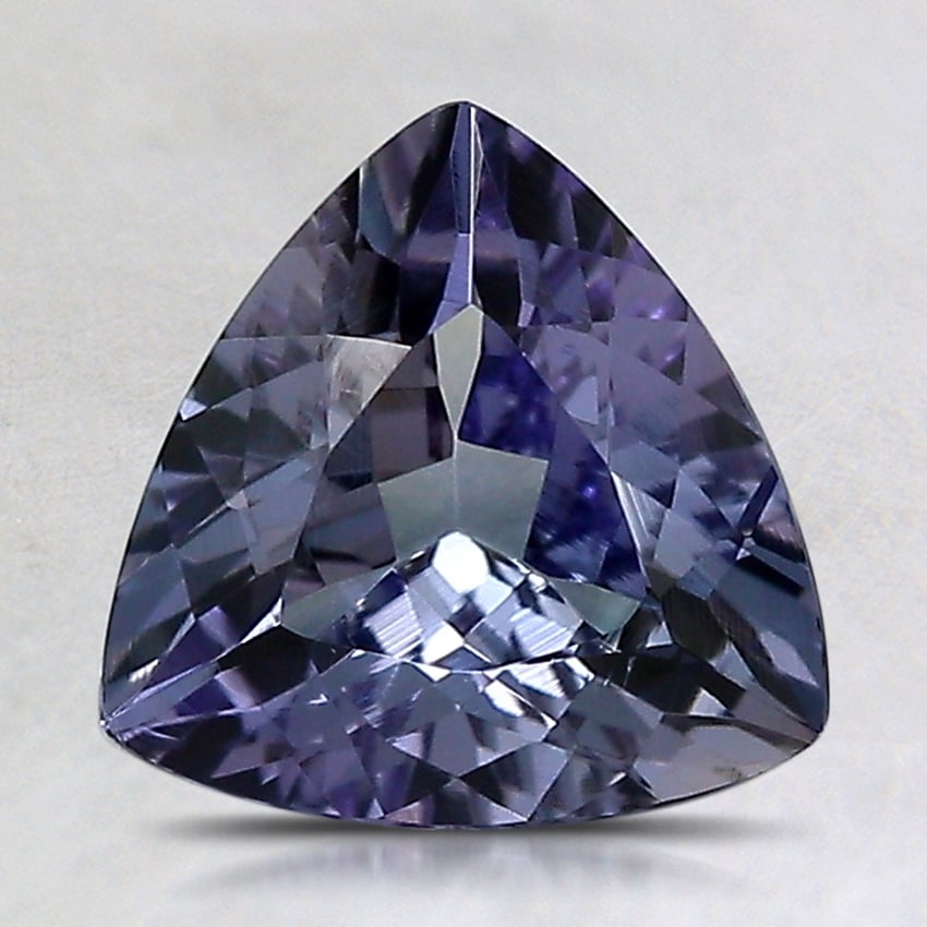 8.5x8.4mm Unheated Violet Trillion Tanzanite