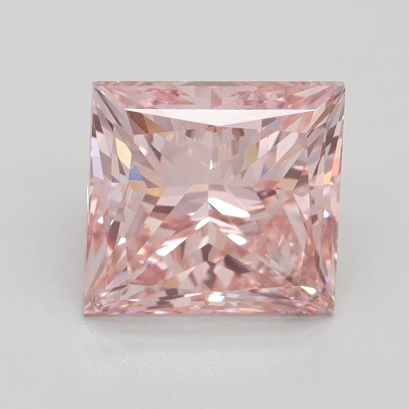 2.03 Ct. Fancy Intense Pink Princess Lab Grown Diamond