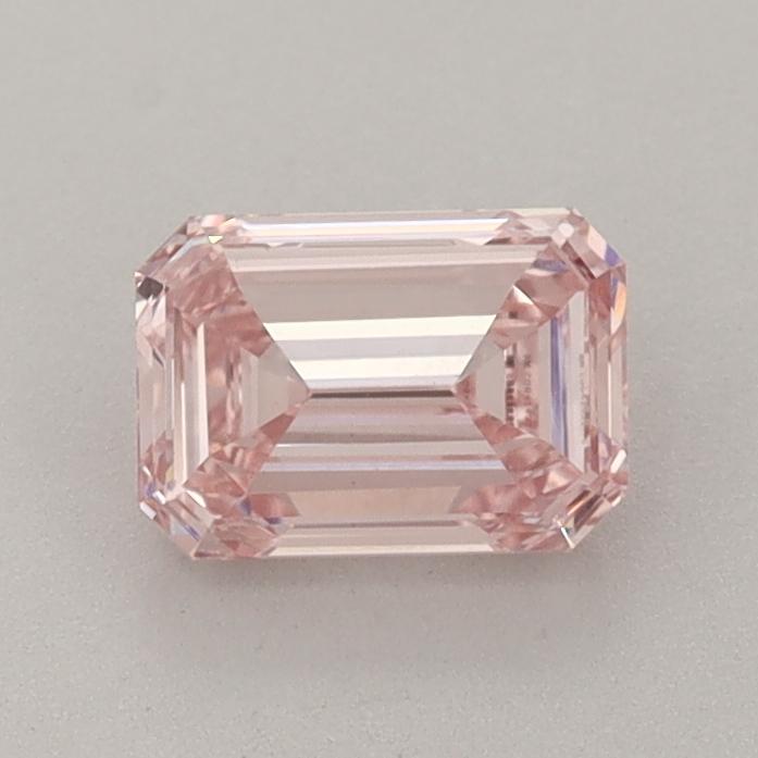 0.83 Ct. Fancy Intense  Pink Emerald Lab Grown Diamond