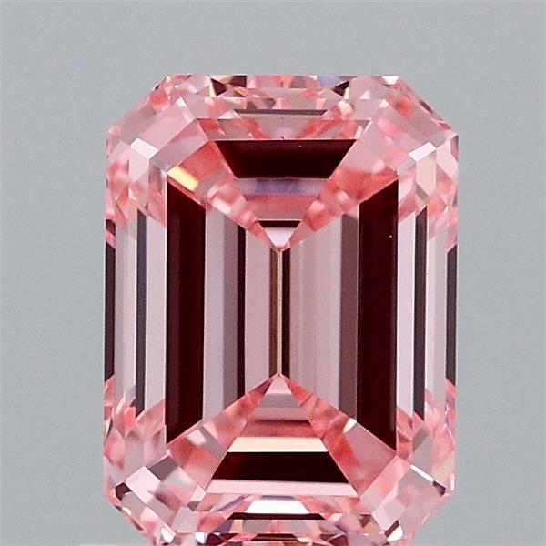 1.51 Ct. Fancy Intense Pink Emerald Lab Grown Diamond