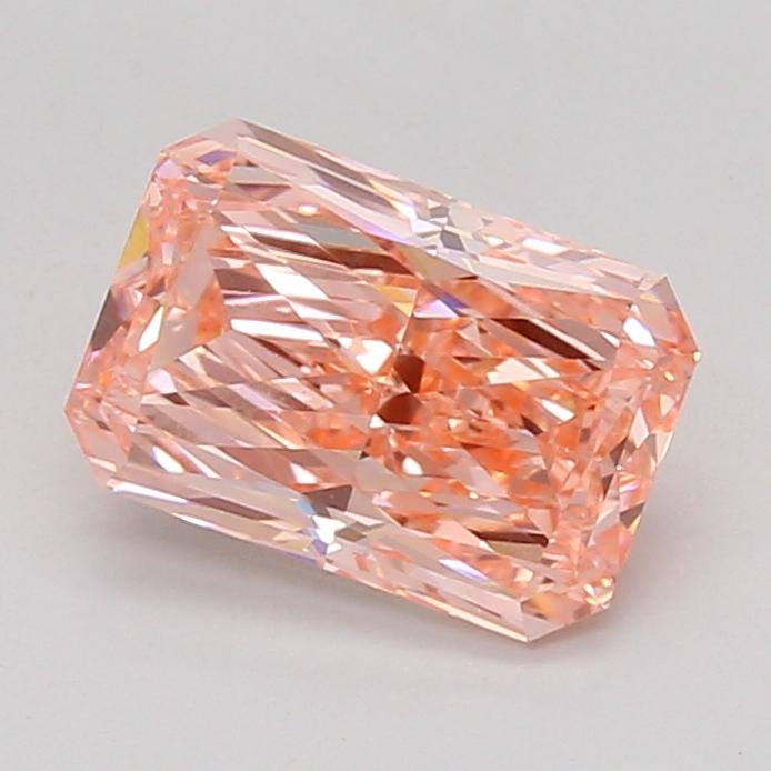 2.07 Ct. Fancy Vivid Pink Radiant Lab Grown Diamond