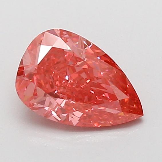 1.07 Ct. Fancy Vivid Pink Pear Lab Grown Diamond