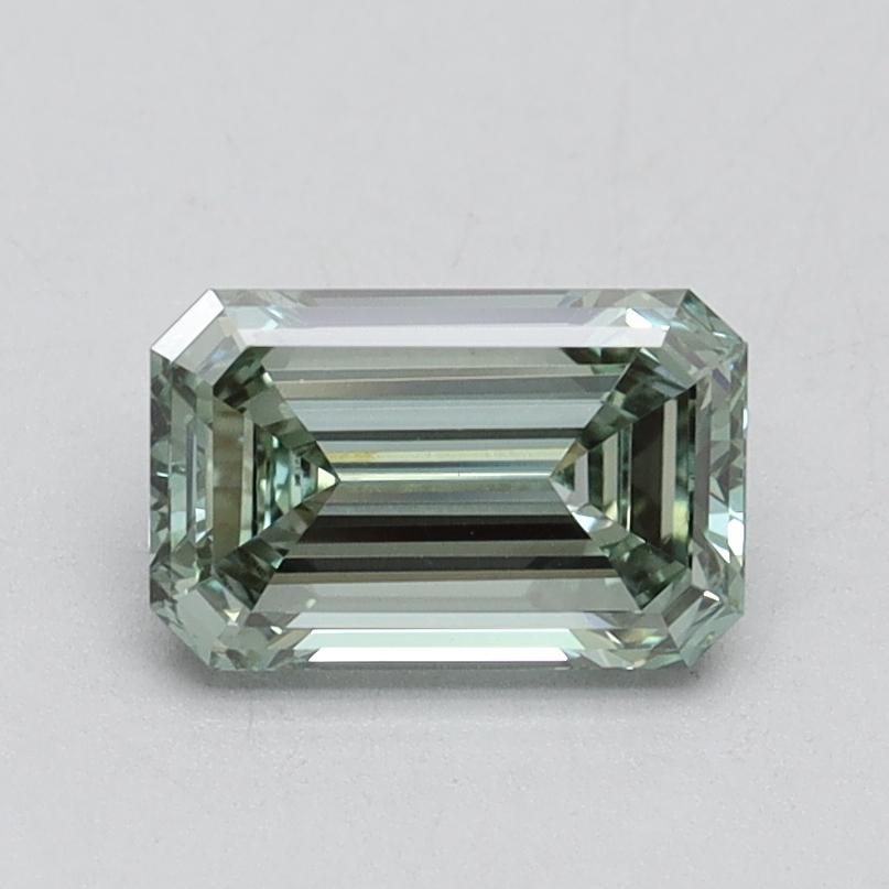 1.03 Ct. Fancy Intense Green Emerald Lab Grown Diamond