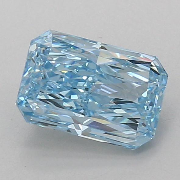 1.54 Ct. Fancy Vivid Blue Radiant Lab Grown Diamond