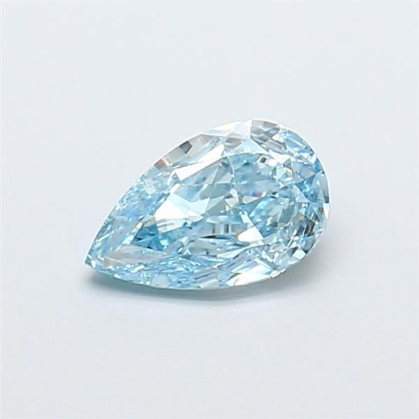 1.00 Ct. Fancy Vivid Blue Pear Lab Grown Diamond