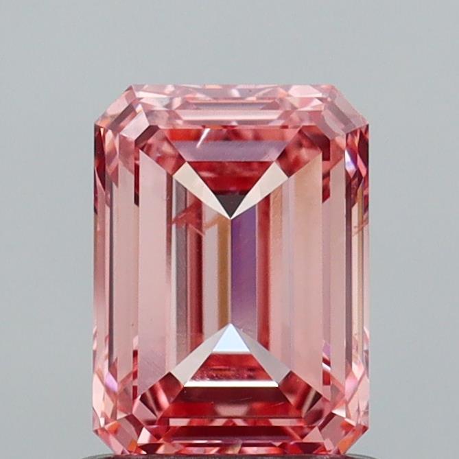 1.03 Ct. Fancy Vivid  Pink Emerald Lab Grown Diamond