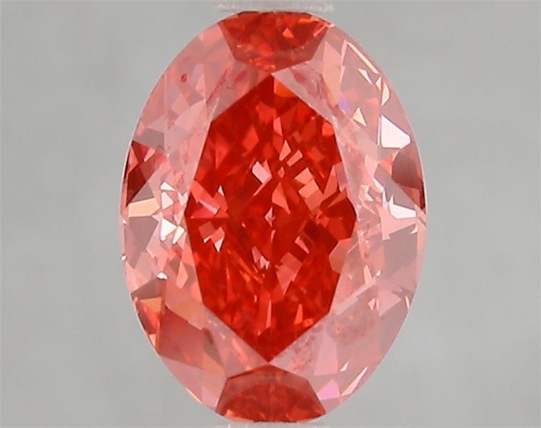 2.03 Ct. Fancy Vivid Pink Oval Lab Grown Diamond