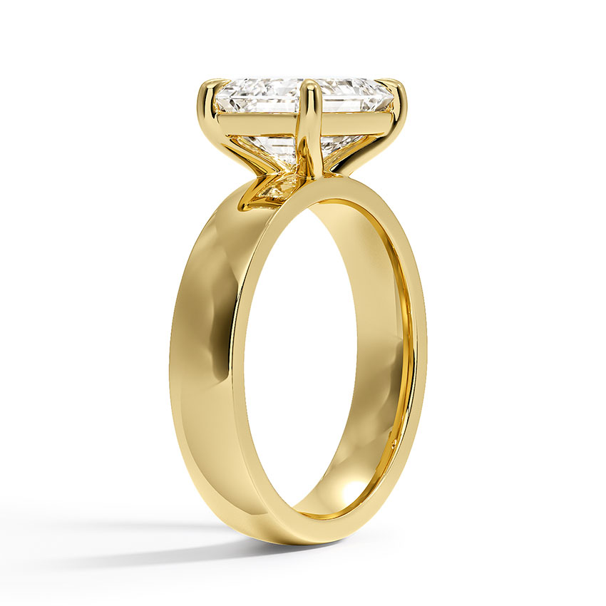 Peyton East-West Solitaire Ring in 18K Yellow Gold