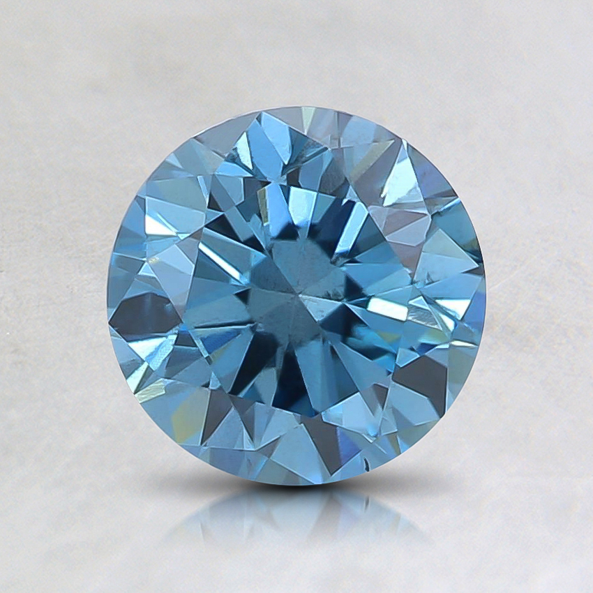 1.00 Ct. Fancy Intense Blue Round Lab Grown Diamond