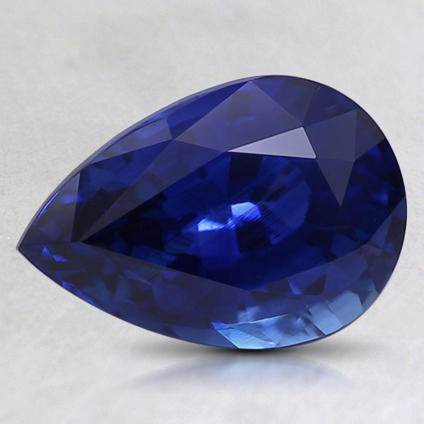 9.4x6.4mm Super Premium Blue Pear Sapphire