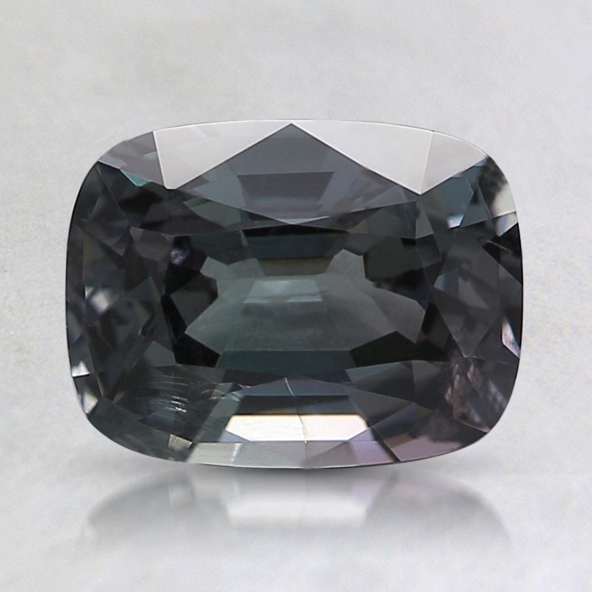 7.9x6mm Gray Cushion Spinel