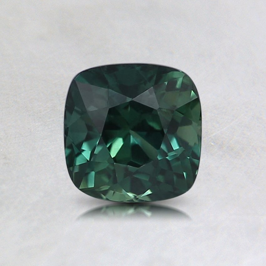 5.3mm Premium Teal Cushion Sapphire