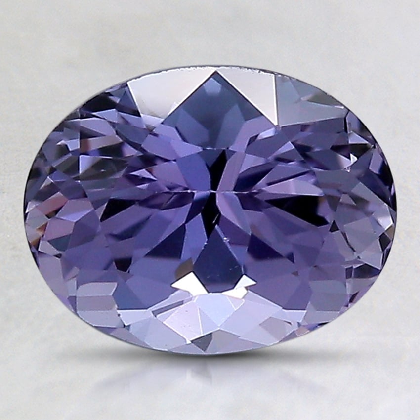 9x7mm Unheated Violet Oval Tanzanite