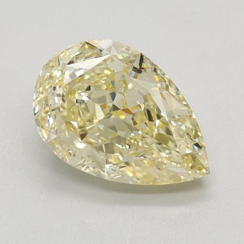 1.48 Ct. Fancy Yellow Pear Lab Grown Diamond