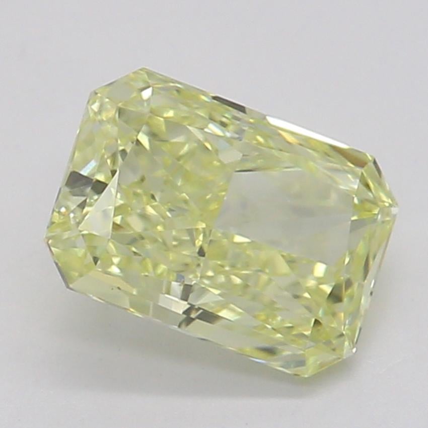 0.61 Ct. Fancy Yellow Radiant Diamond