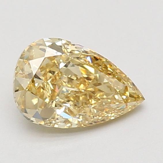 1.05 Ct. Fancy Intense Yellow Pear Lab Grown Diamond