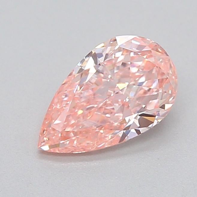 0.41 Ct. Fancy Intense  Pink Pear Lab Grown Diamond