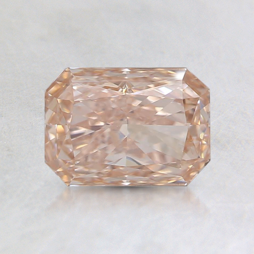 0.85 Ct. Fancy Brown-Pink Radiant Lab Created Diamond