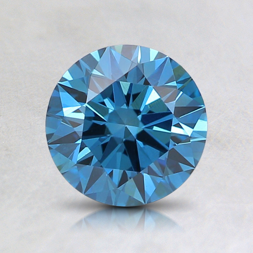 1.00 Ct. Fancy Deep Blue Round Lab Grown Diamond