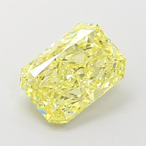 1.55 Ct. Fancy Intense Yellow Radiant Lab Grown Diamond
