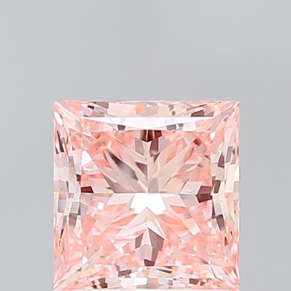 1.93 Ct. Fancy Vivid Pink Princess Lab Grown Diamond