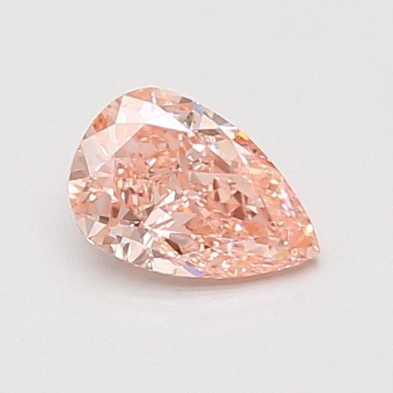 0.58 Ct. Fancy Vivid Pink Pear Lab Grown Diamond