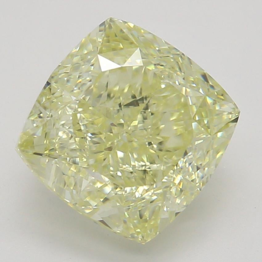 2.03 Ct. Fancy Light Yellow Cushion Diamond