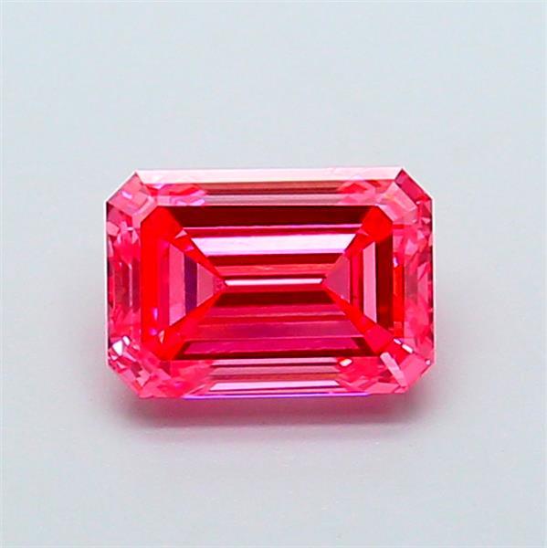 1.19 Ct. Fancy Vivid Pink Emerald Lab Grown Diamond