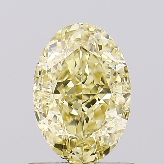 1.10 Ct. Fancy Intense Yellow Oval Lab Grown Diamond