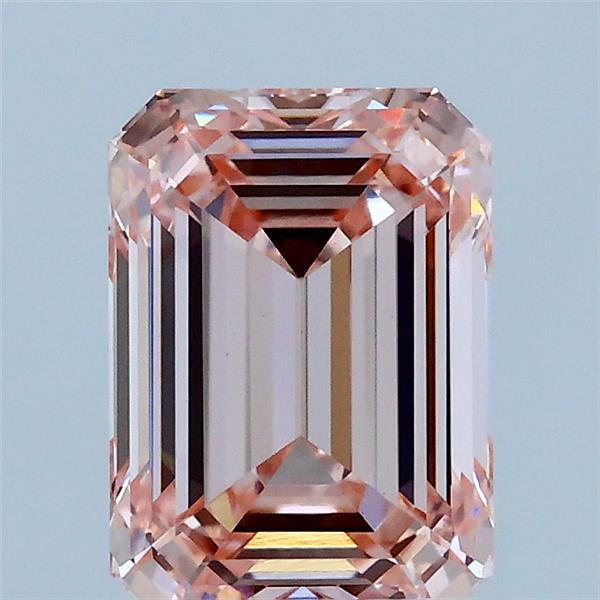 2.01 Ct. Fancy Intense Pink Emerald Lab Grown Diamond