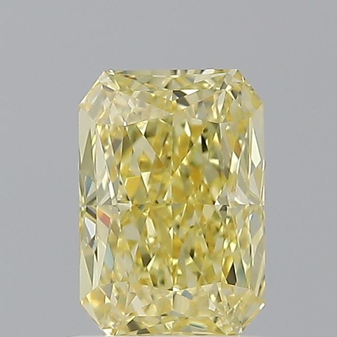 1.03 Ct. Fancy Intense  Yellow Radiant Diamond