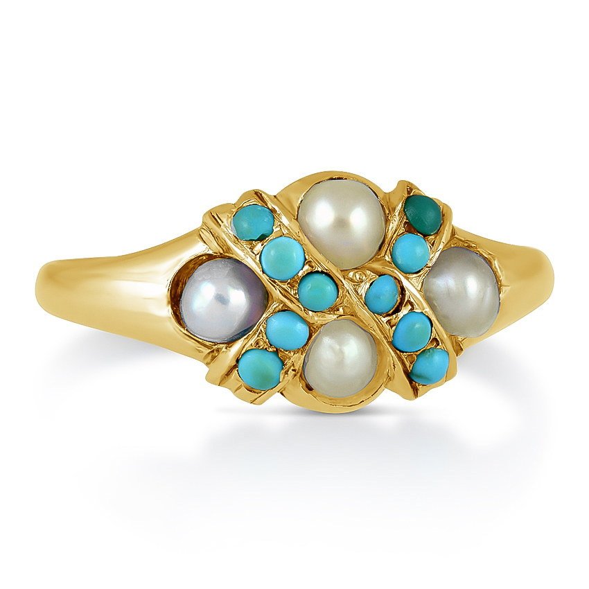 Victorian Pearl Vintage Ring | Ardmore | Brilliant Earth