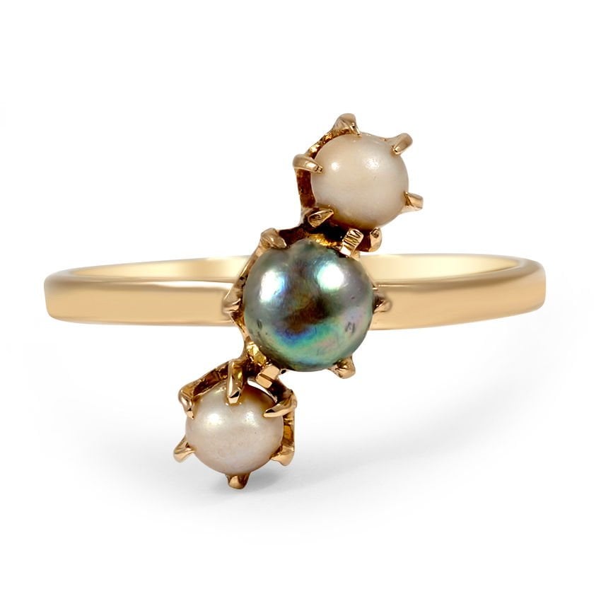Victorian Pearl Vintage Ring