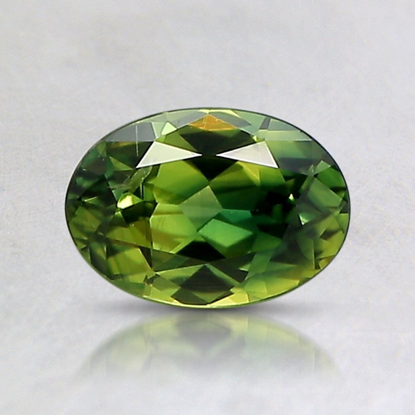 7x4.9mm Unheated Parti-Color Oval Australian Sapphire
