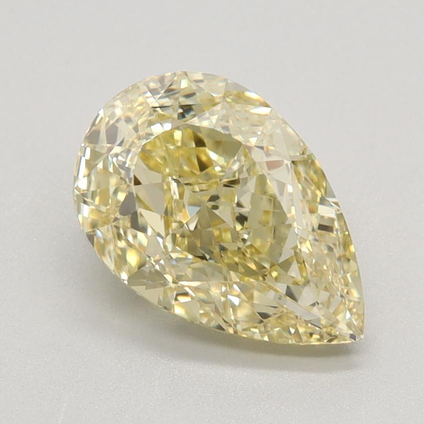 1.70 Ct. Fancy Intense Yellow Pear Lab Grown Diamond