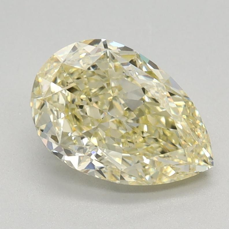 1.27 Ct. Fancy Yellow Pear Lab Grown Diamond