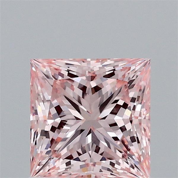 1.18 Ct. Fancy Intense Pink Princess Lab Grown Diamond