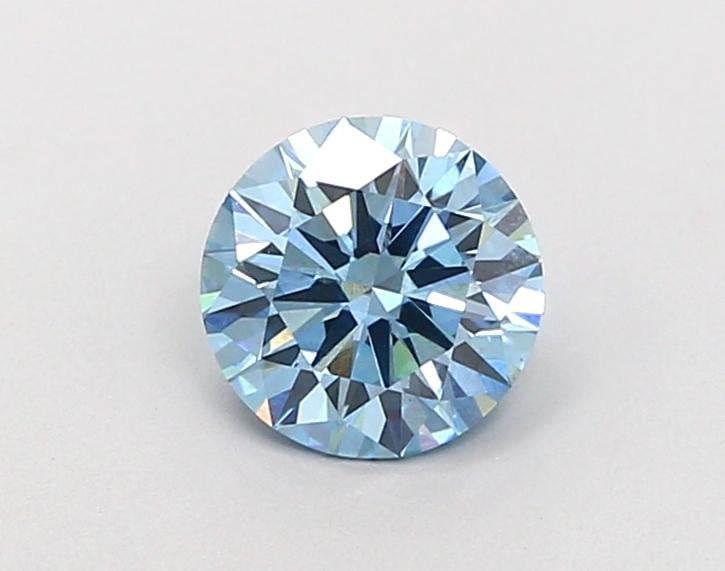 1.0 Ct. Fancy Vivid Blue Round Lab Grown Diamond