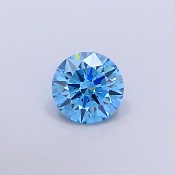 1.04 Ct. Fancy Vivid Blue Round Lab Grown Diamond