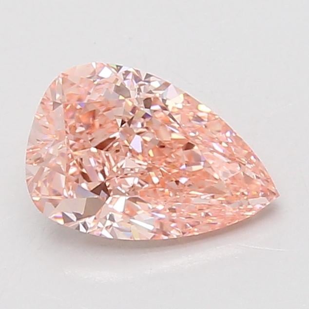 1.54 Ct. Fancy Vivid Pink Pear Lab Grown Diamond