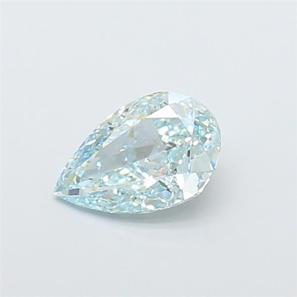 1.00 Ct. Fancy Intense Blue Pear Lab Grown Diamond
