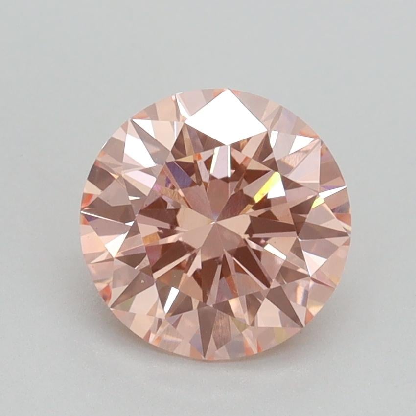 1.50 Ct. Fancy Intense Pink Round Lab Grown Diamond