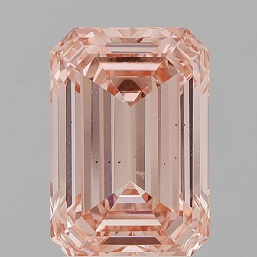 3.08 Ct. Fancy Pink Emerald Lab Grown Diamond
