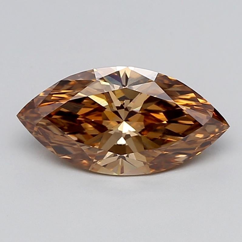 2.05 Ct. Fancy  Brown Marquise Lab Grown Diamond