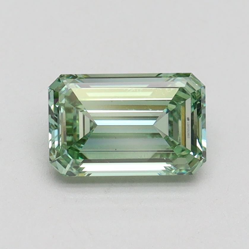 1.02 Ct. Fancy Intense Green Emerald Lab Grown Diamond