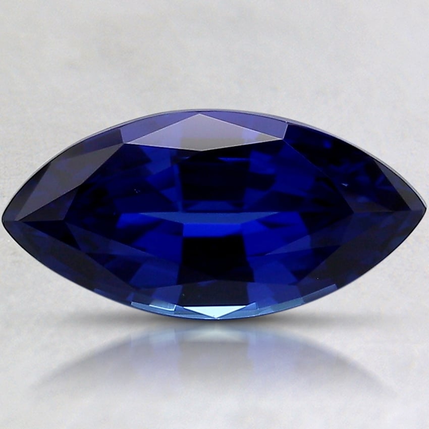 12x6mm Blue Marquise Lab Grown Sapphire