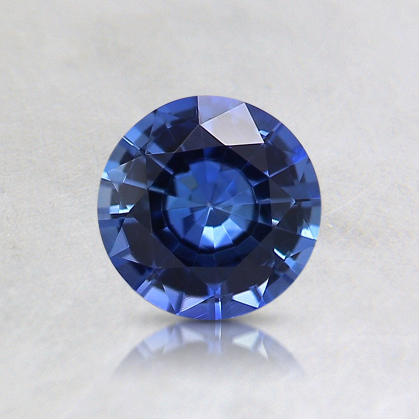 5.5mm Unheated Blue Round Sapphire
