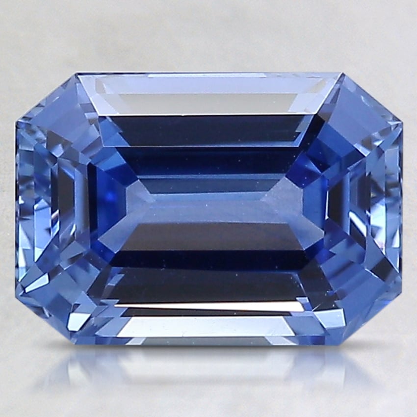 9.4x6.6mm Blue Emerald Sapphire
