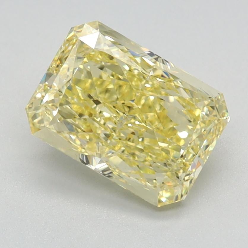 1.67 Ct. Fancy Intense Yellow Radiant Lab Grown Diamond